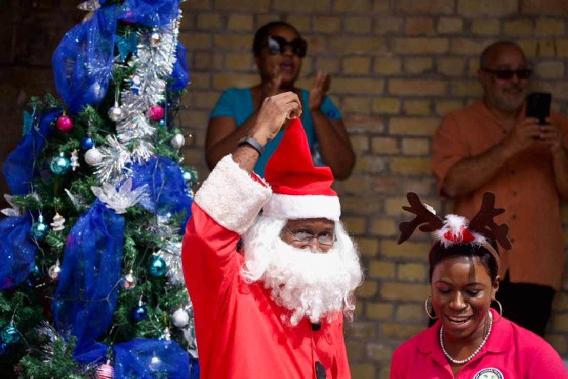 Des Barras Combined School Celebrate Christmas with OECS Commission Staff