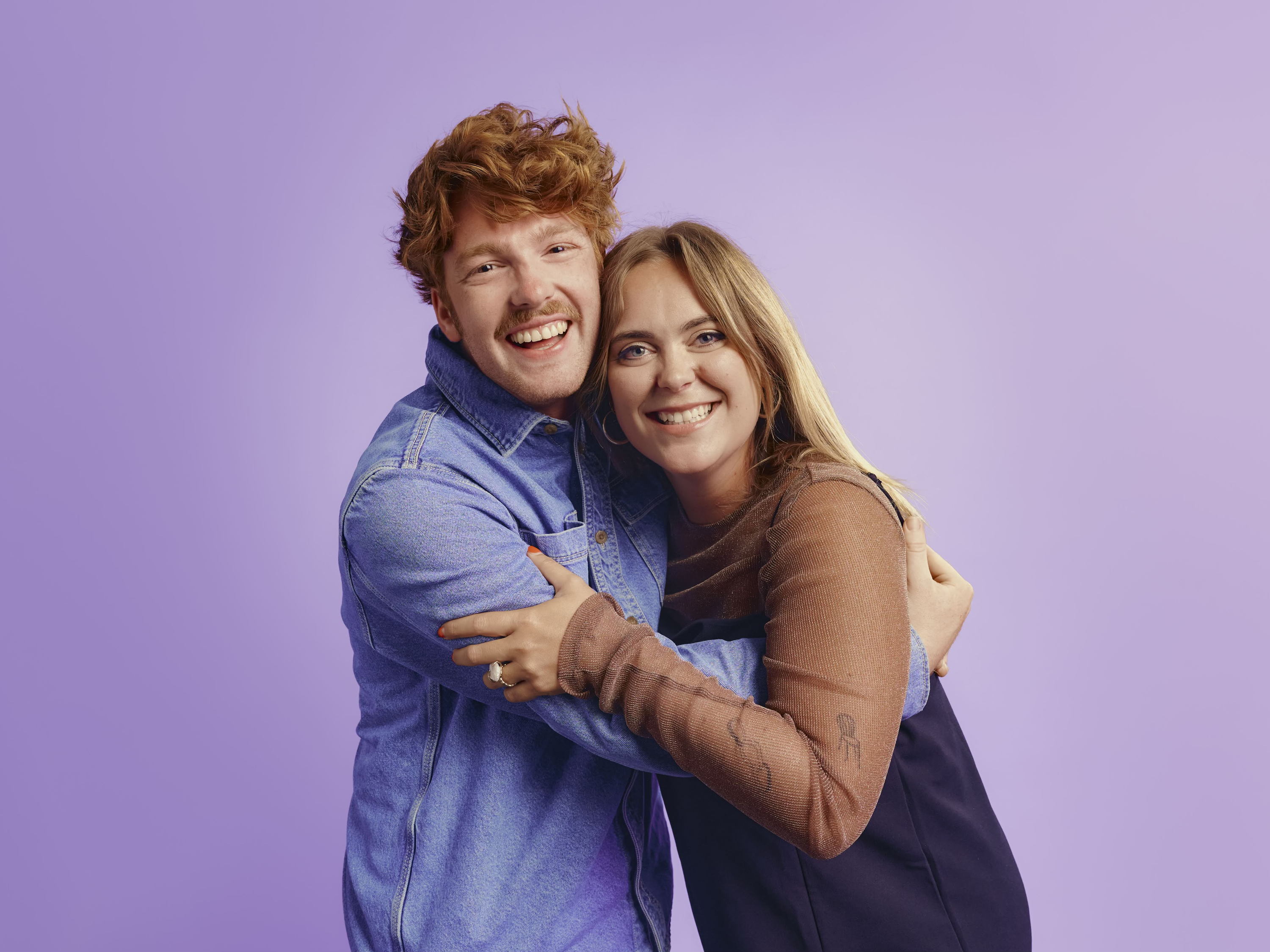 Fien en Thibault nemen afscheid van de ochtend 