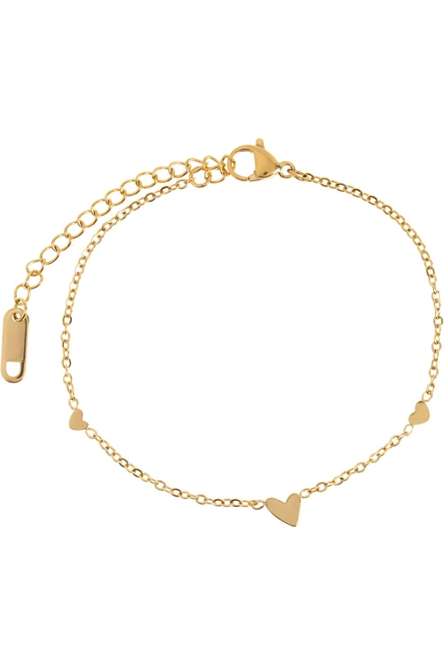 Juttu_FW23_Timi_Armband Sarah - 3 Small Hearts_JUTTU_€ 19,95
