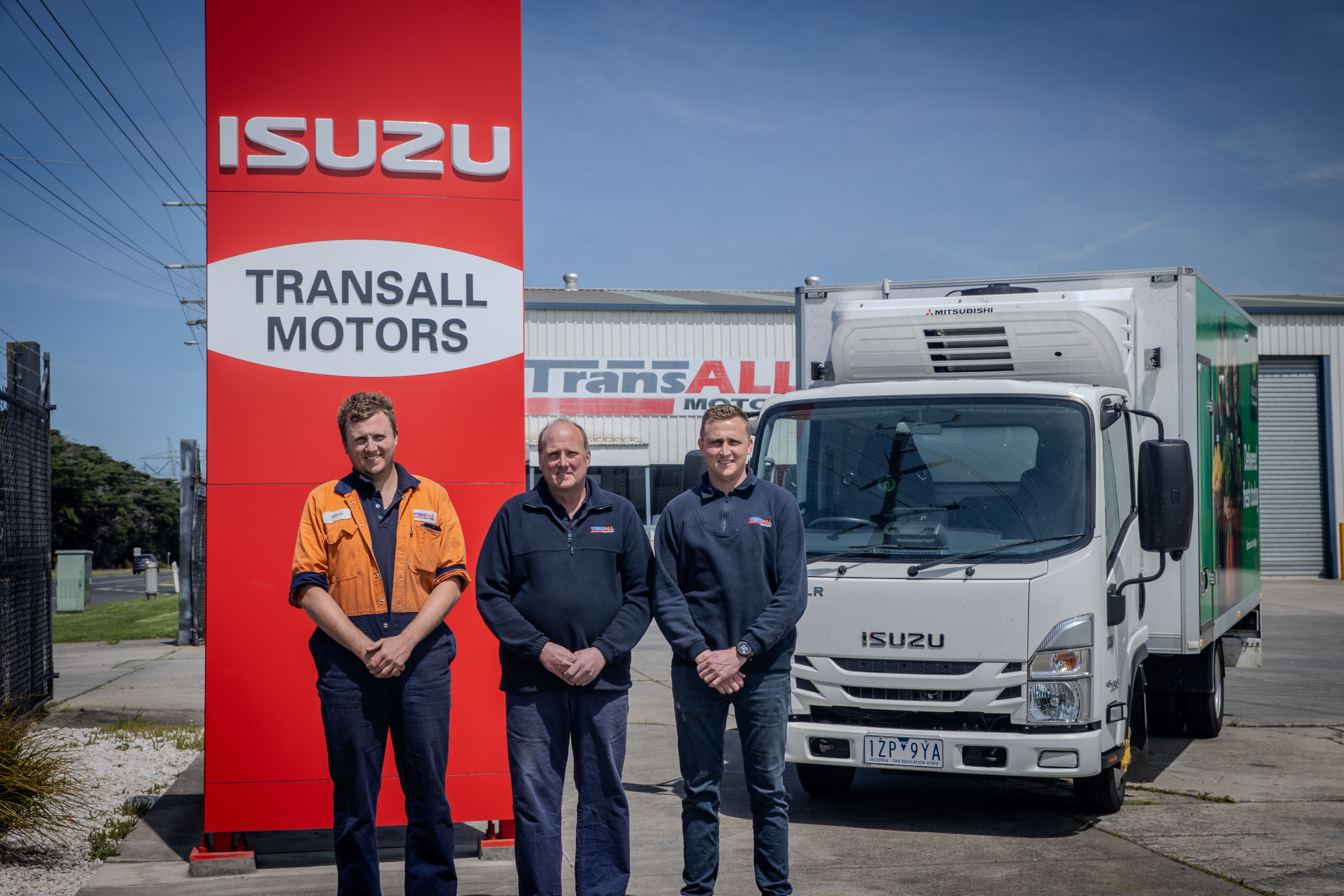 Transall Motors' Mitchell Daly (Service Manager), Ray Daly (Owner) & Bobby Daly (Operations Manager)