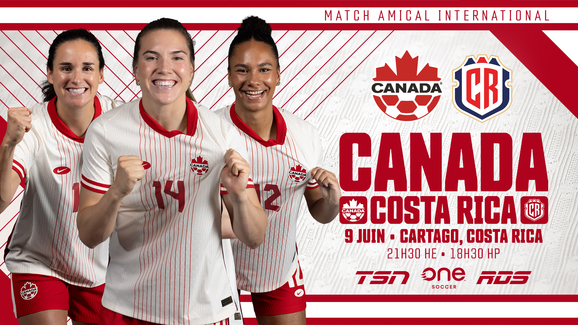 CANWNT to face Costa Rica in June international friendly