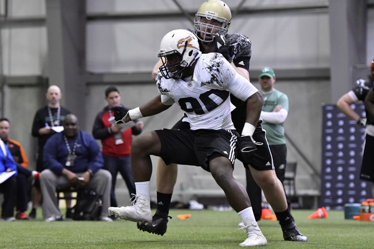12. Kwaku Boateng. Photo Credit: Arthur Ward/CFL