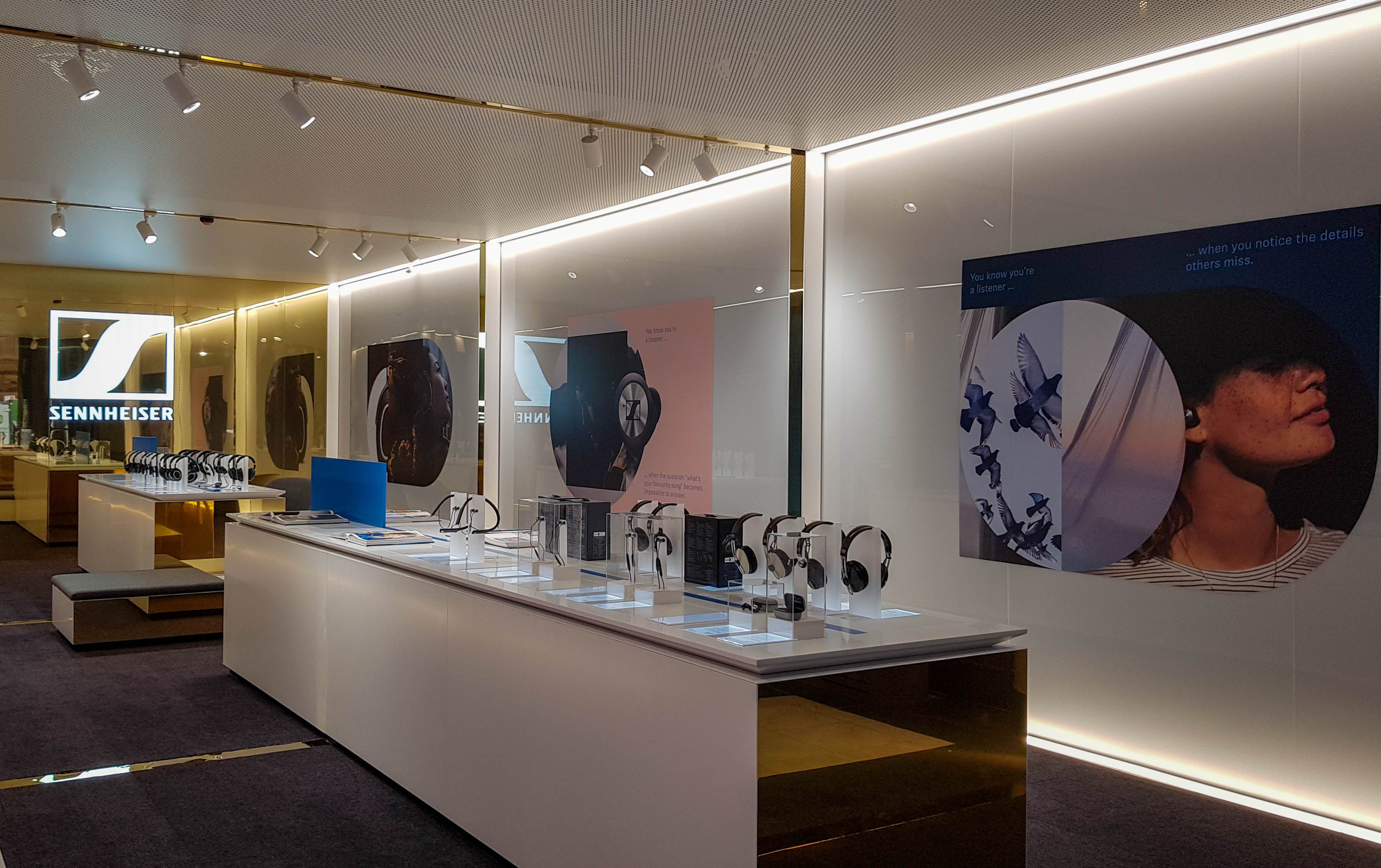 Der neue Sennheiser-Store am Martin Place in Sydney