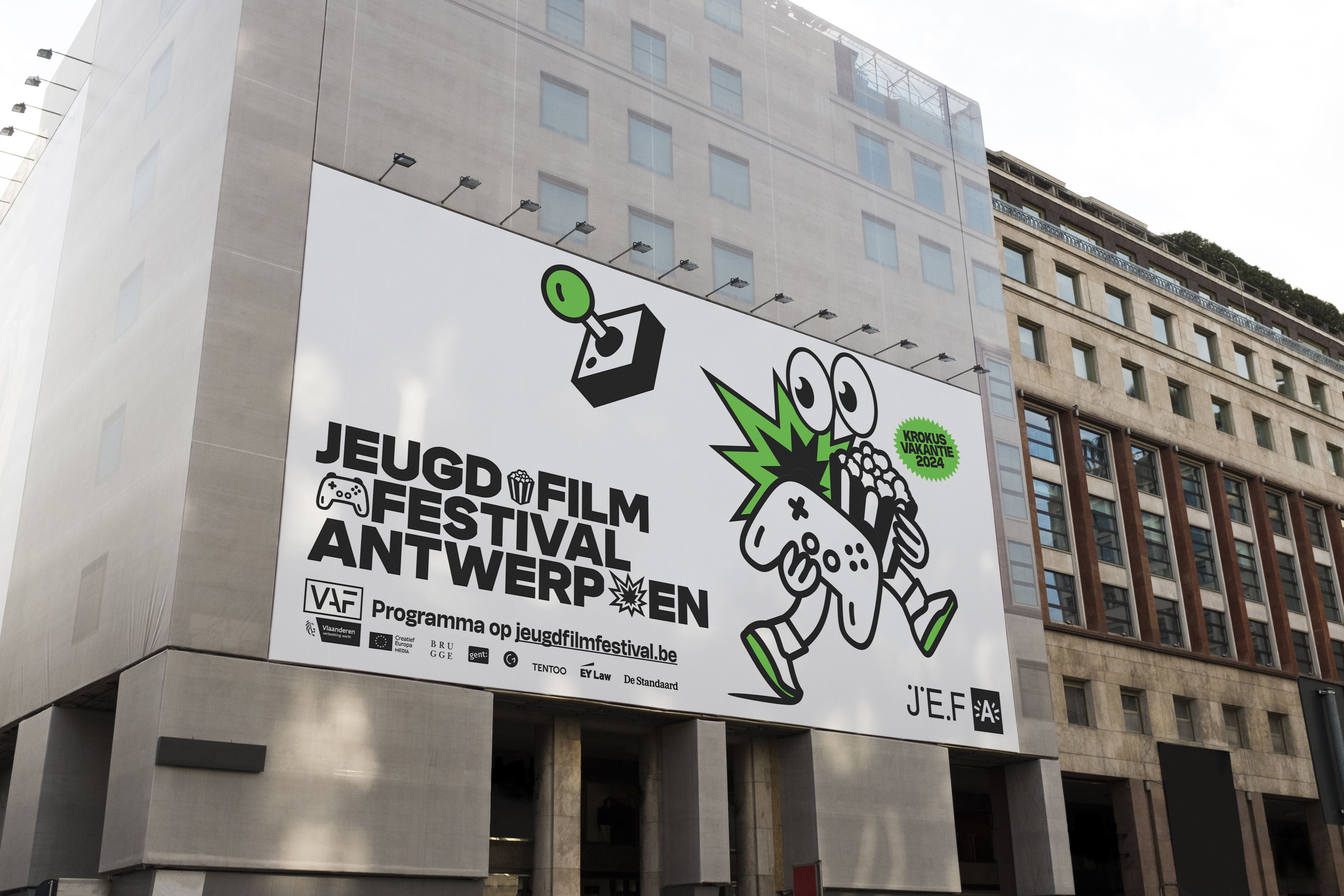 Premiering: Lucy's new branding for Youth Film Festival Antwerp