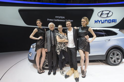 Gilbert Gress, Stefanie Heinzmann und Rob Spence