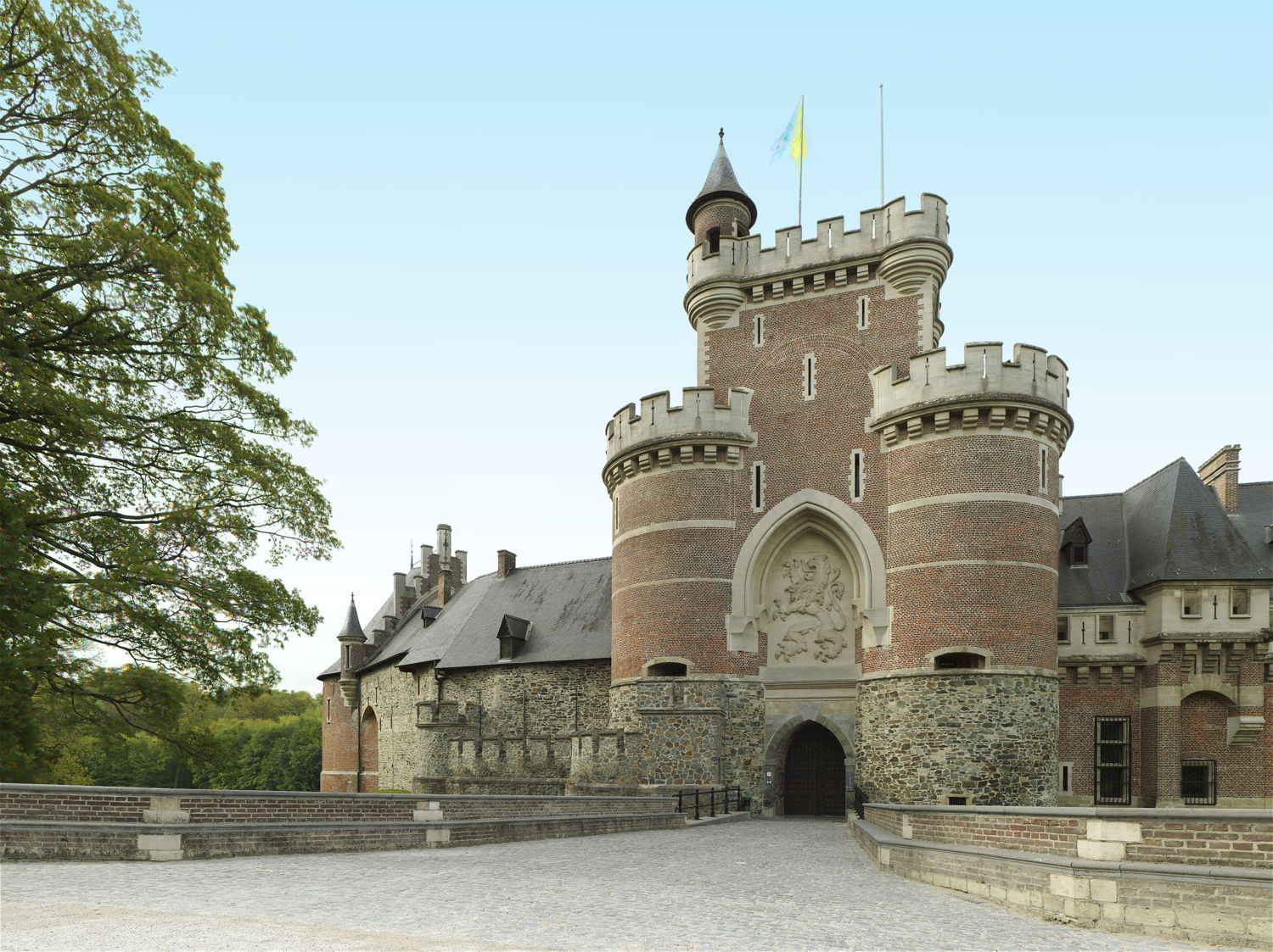 Kasteel van Gaasbeek, foto Luc Van Muylem