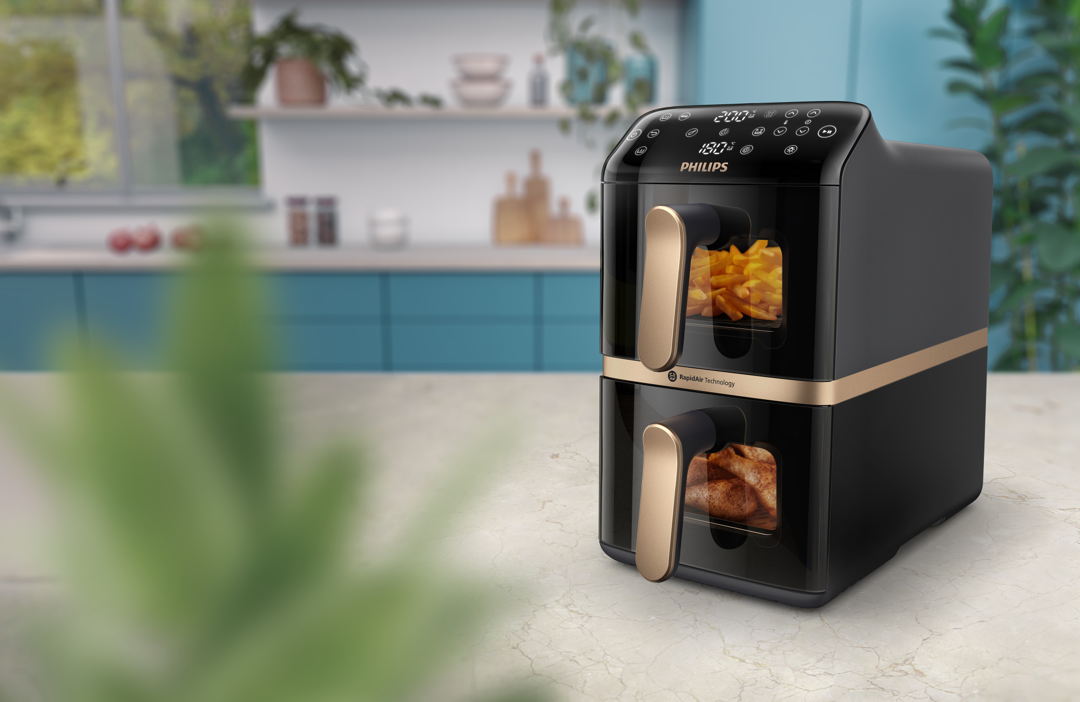 Airfryer Dual Stacked 4000-serie