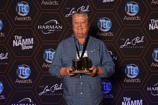 Thom Salisbury, Business Development Manager, accepted both honors on behalf of the Sennheiser Group