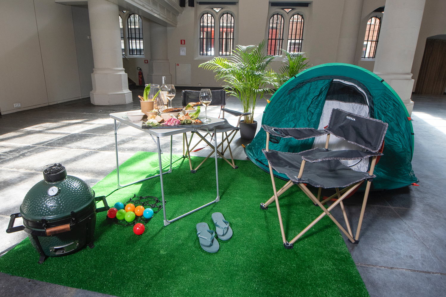 Camping at Olof's