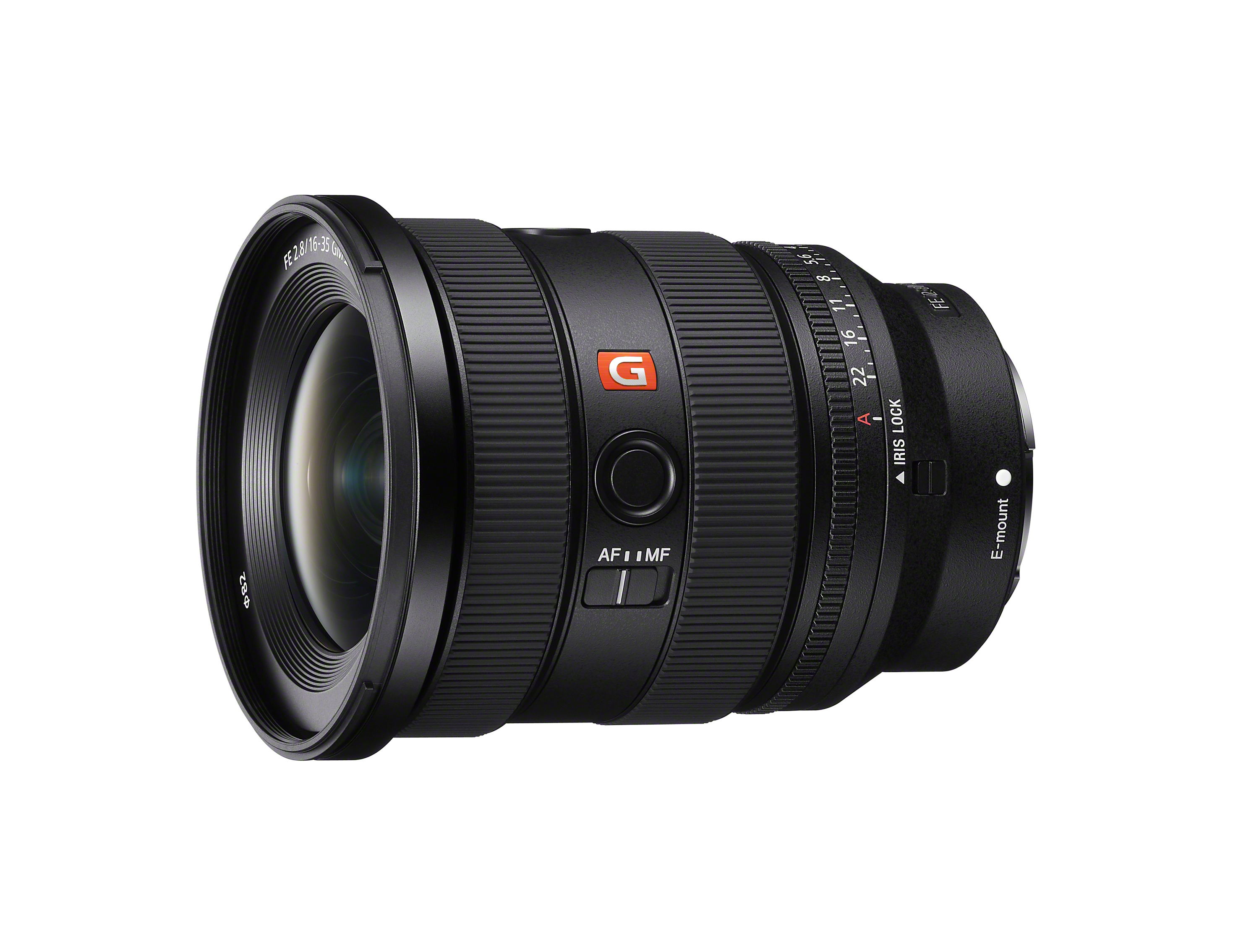 SONY FE 16-35mm F2.8 GM II 官方发布图，作为未发布 16-28mm 镜头前代参考