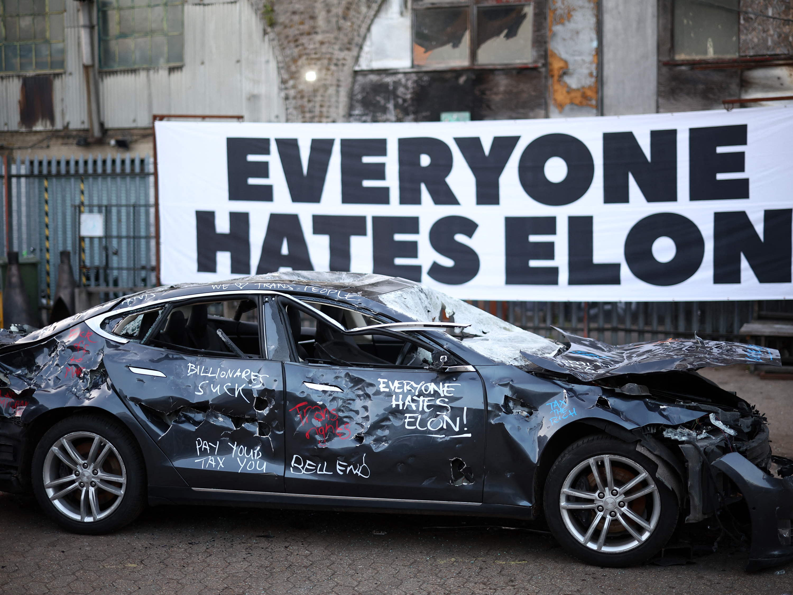 Tesla sales in Europe down 45 per cent