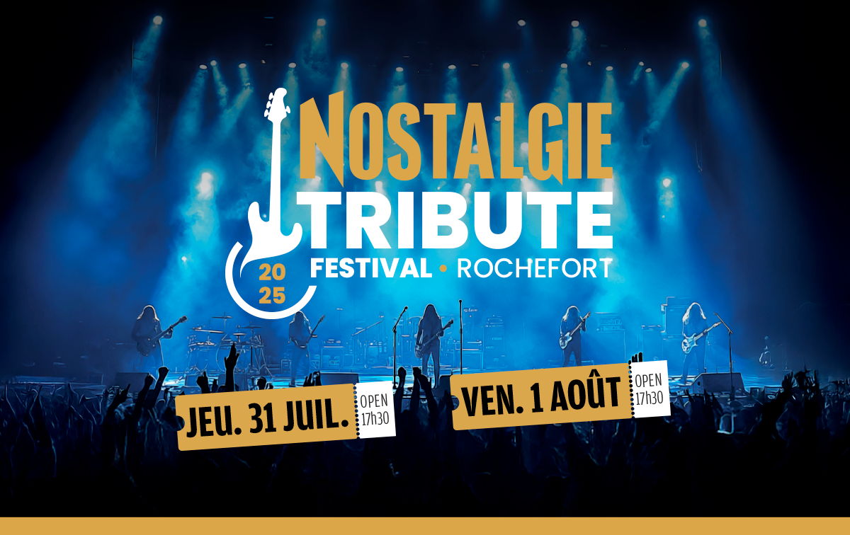 Découvrez les meilleurs groupes de covers au Nostalgie Tribute Festival !