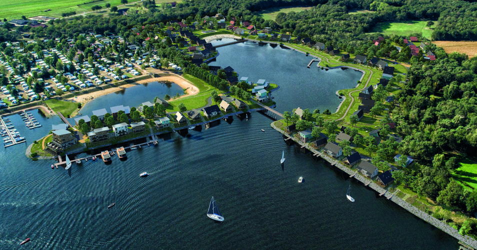 Luchtfoto Landal MarinaResortWell