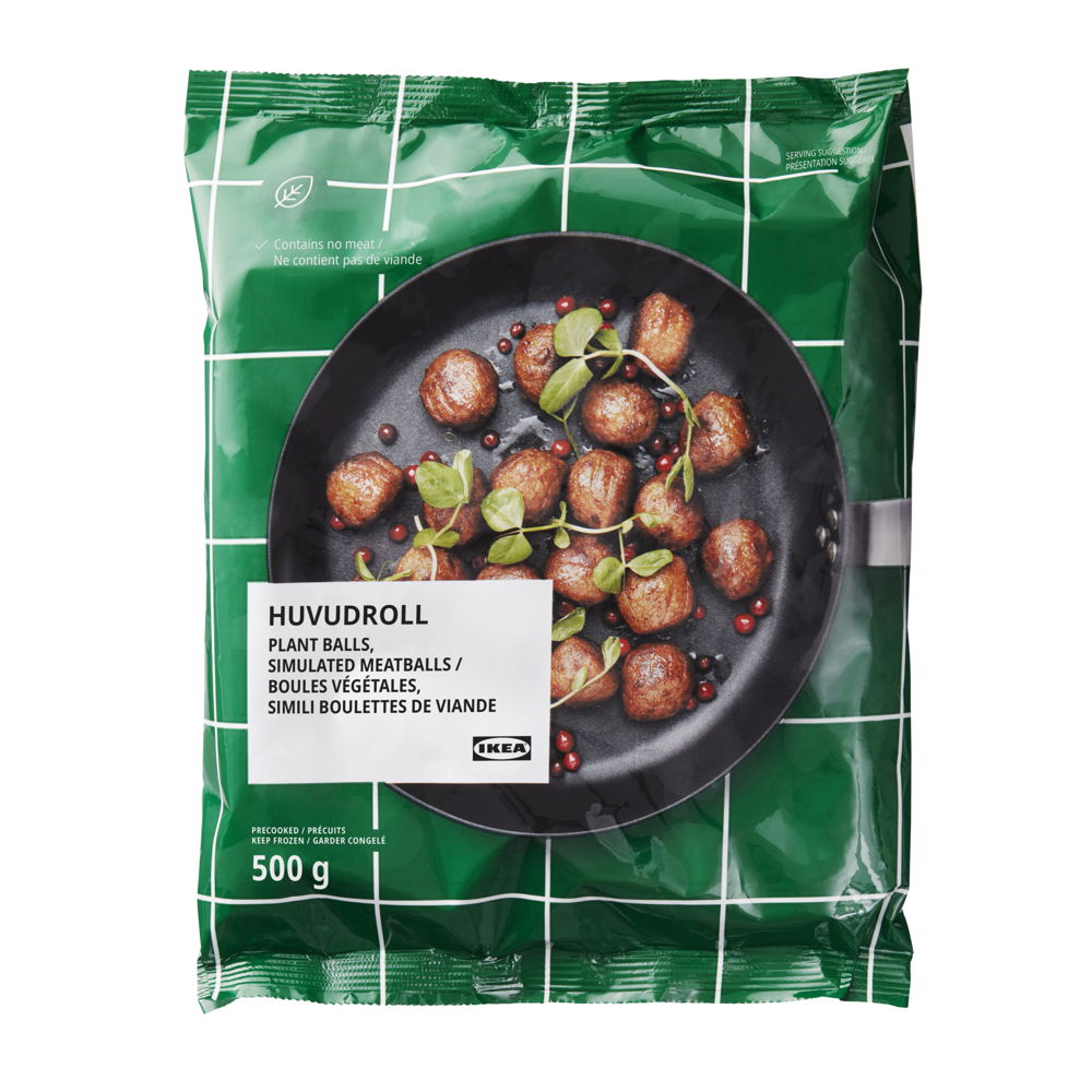 IKEA_HUVUDROLL plantbased eatball_2 €3,50