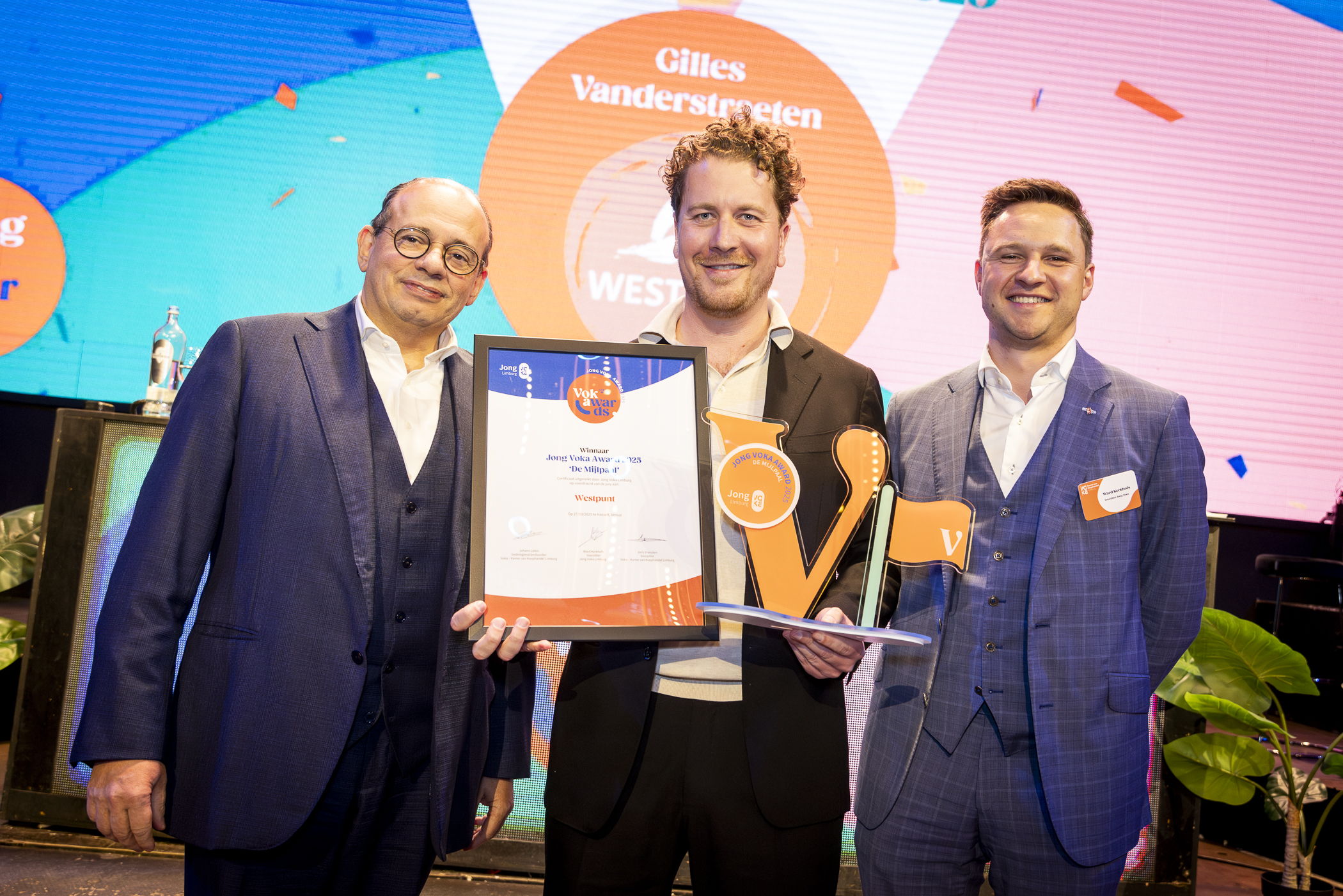 Jong Voka Awards 2025 gaan naar Nina Claes & Gilles Vanderstraeten