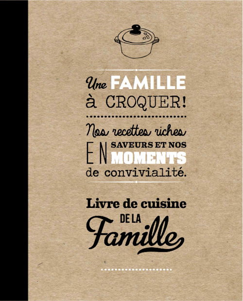 Livre de cuisine.