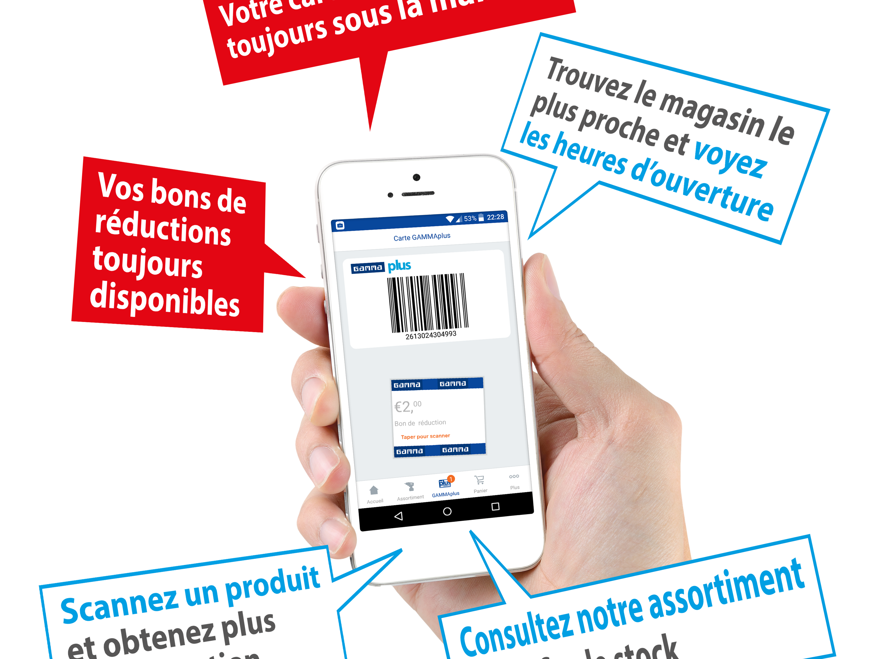 COMMUNIQUÉ DE PRESSE : DÉCOUVREZ LA NOUVELLE APPLI DE GAMMA