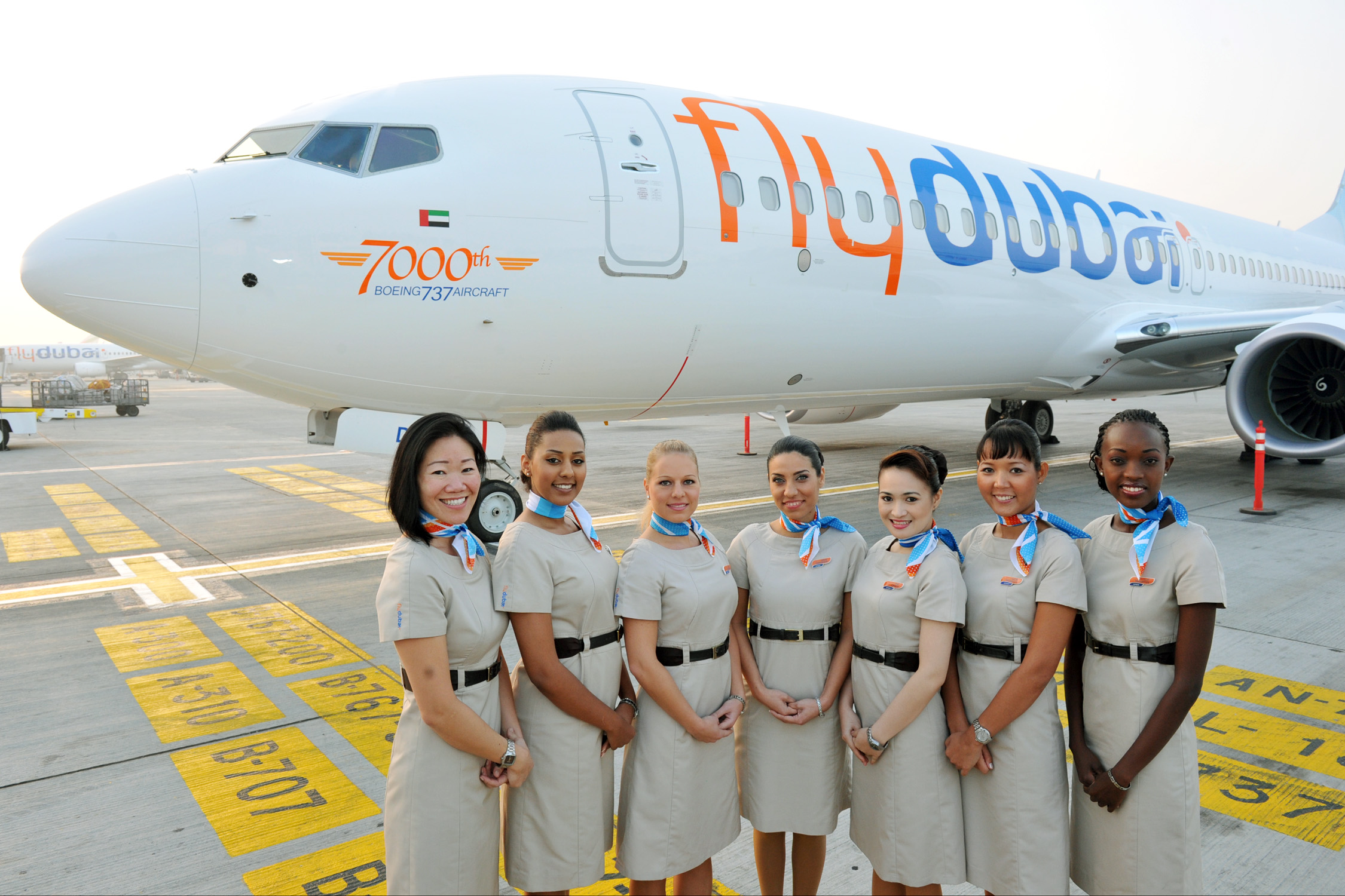 flydubai fleet expands as the 7000th 737 arrives in Dubai