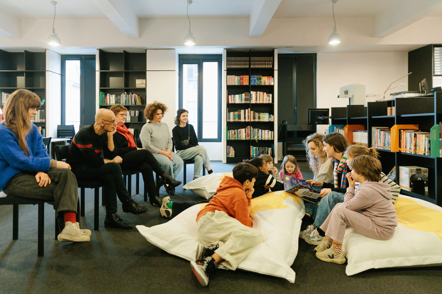 Voorleesmoment Groeien Boeken aan Bomen?, Photo: Jeroen Broeckx