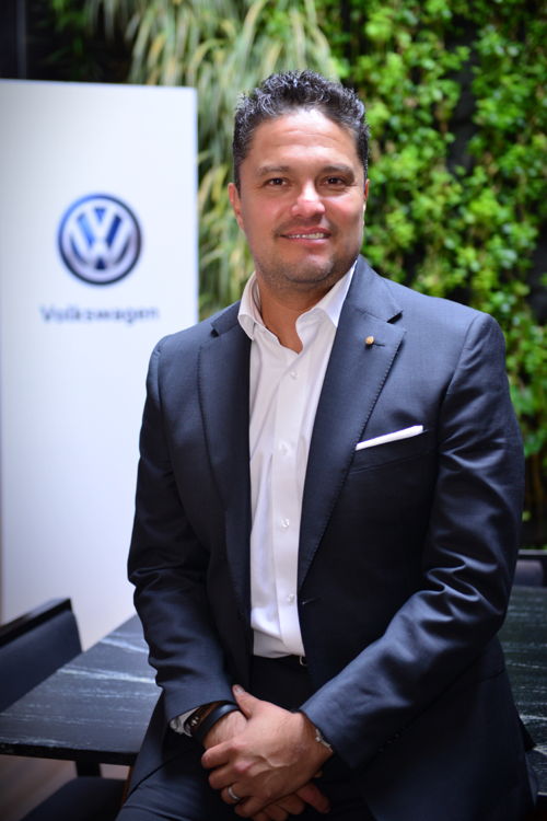 Edgar Estrada, Director de la marca Volkswagen
