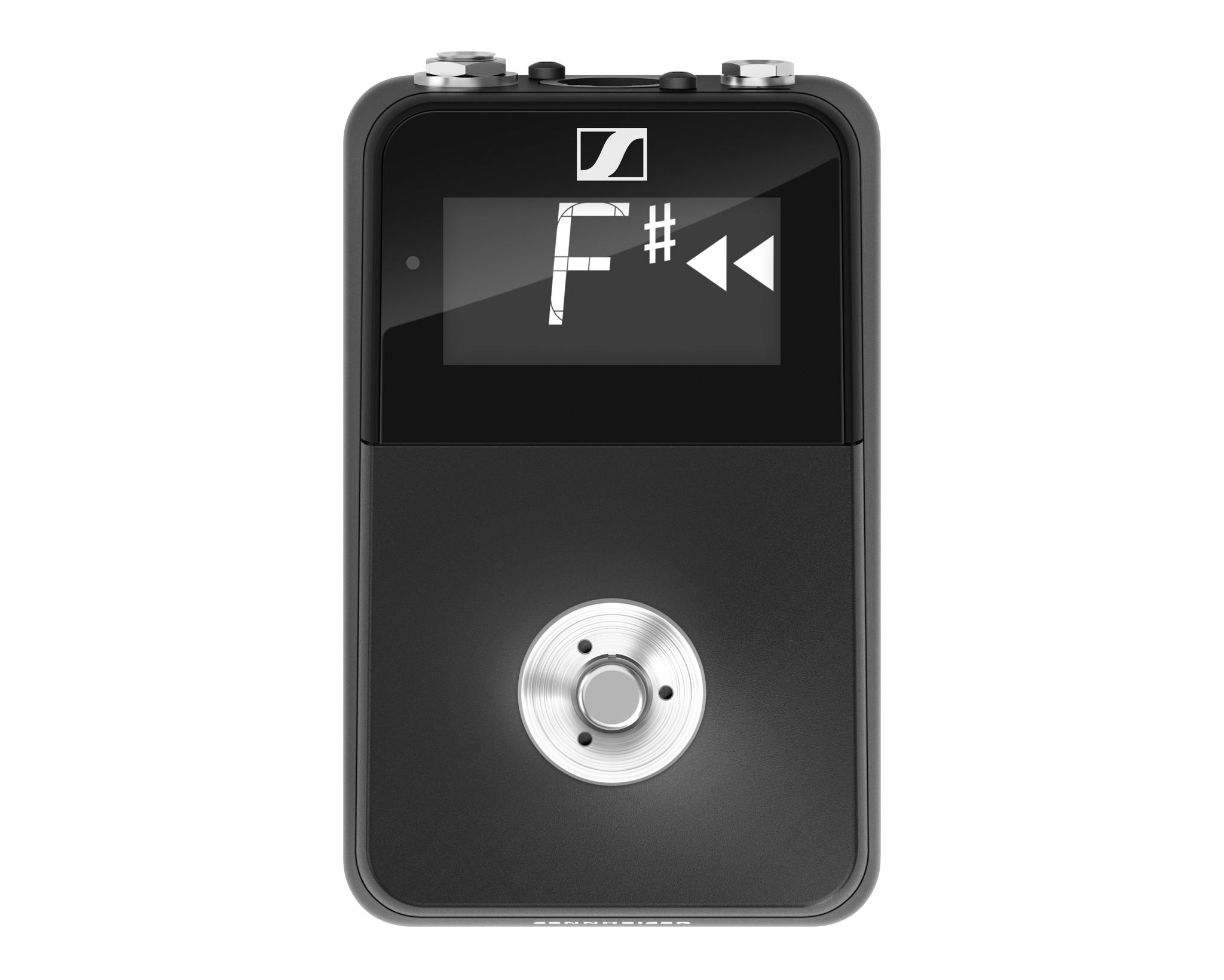 Hitting the foot switch on the pedalboard receiver activates the guitar tuner Hitting the foot switch on the pedalboard receiver activates the guitar tuner