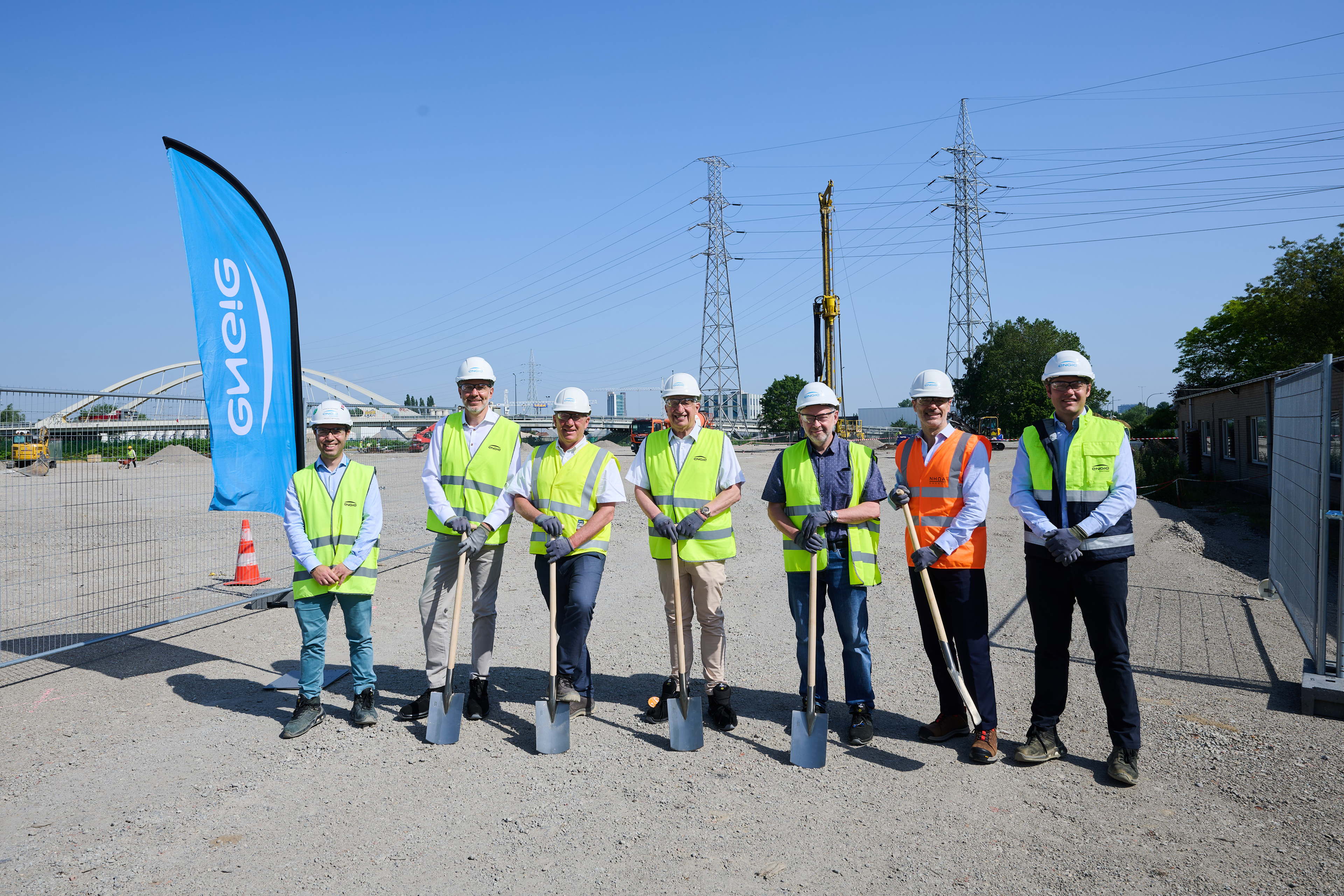 ENGIE donne un nouvel élan à Drogenbos avec la construction d'un parc de batteries 