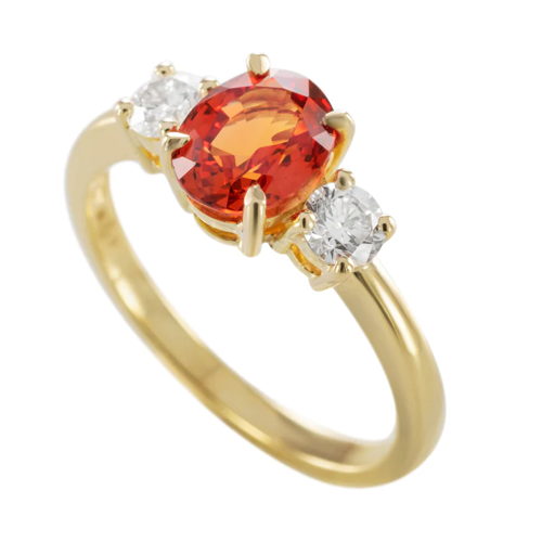 Bague-Capucine-Saphir-Orange-Or-Jaune-4300€