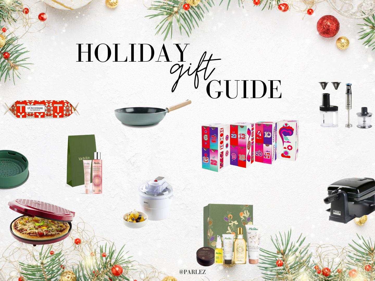 Dé holiday gift guide van Parlez 