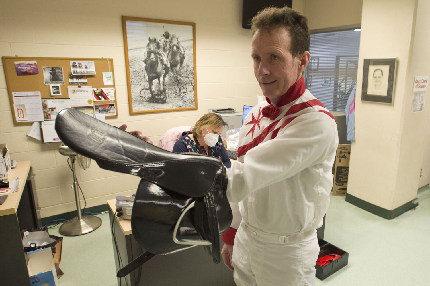 Gary Boulanger at Woodbine in 2022. (Michael Burns Photo)