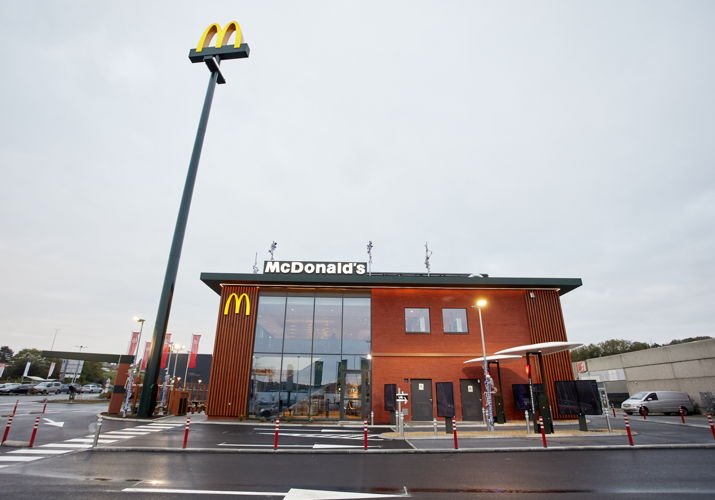 Le nouveau McDonald's à Herstal