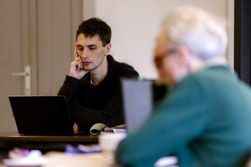 Table read van Breendonk (c) Ilias Van Bambost