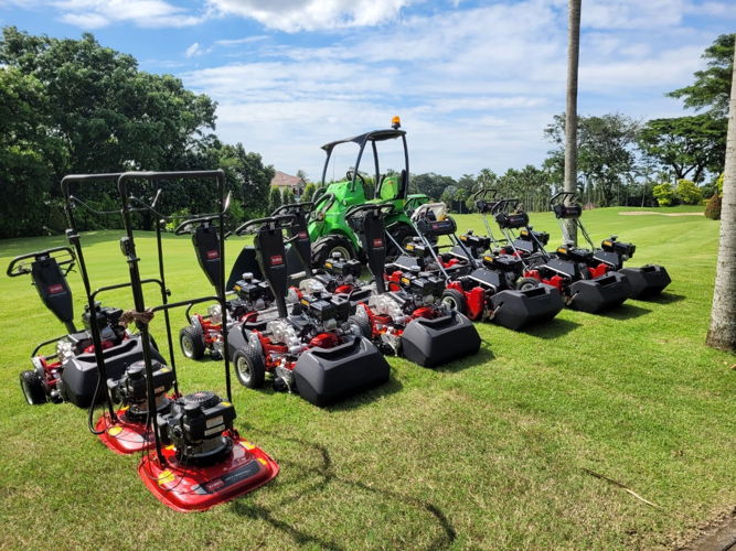 Toro and Avant turf equipment supplied by Jebsen & Jessen Technology (Turf & Irrigation) at the prestigious Klub Golf Bogor Raya in Indonesia