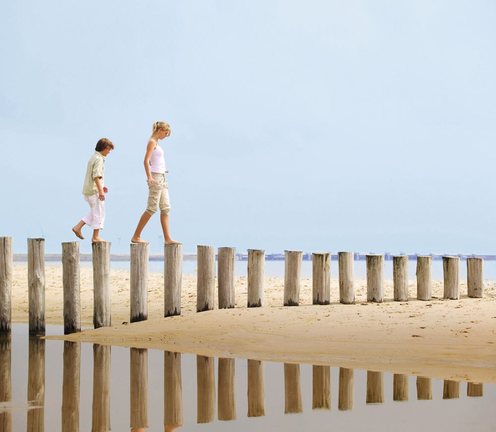 Genieten aan de kust