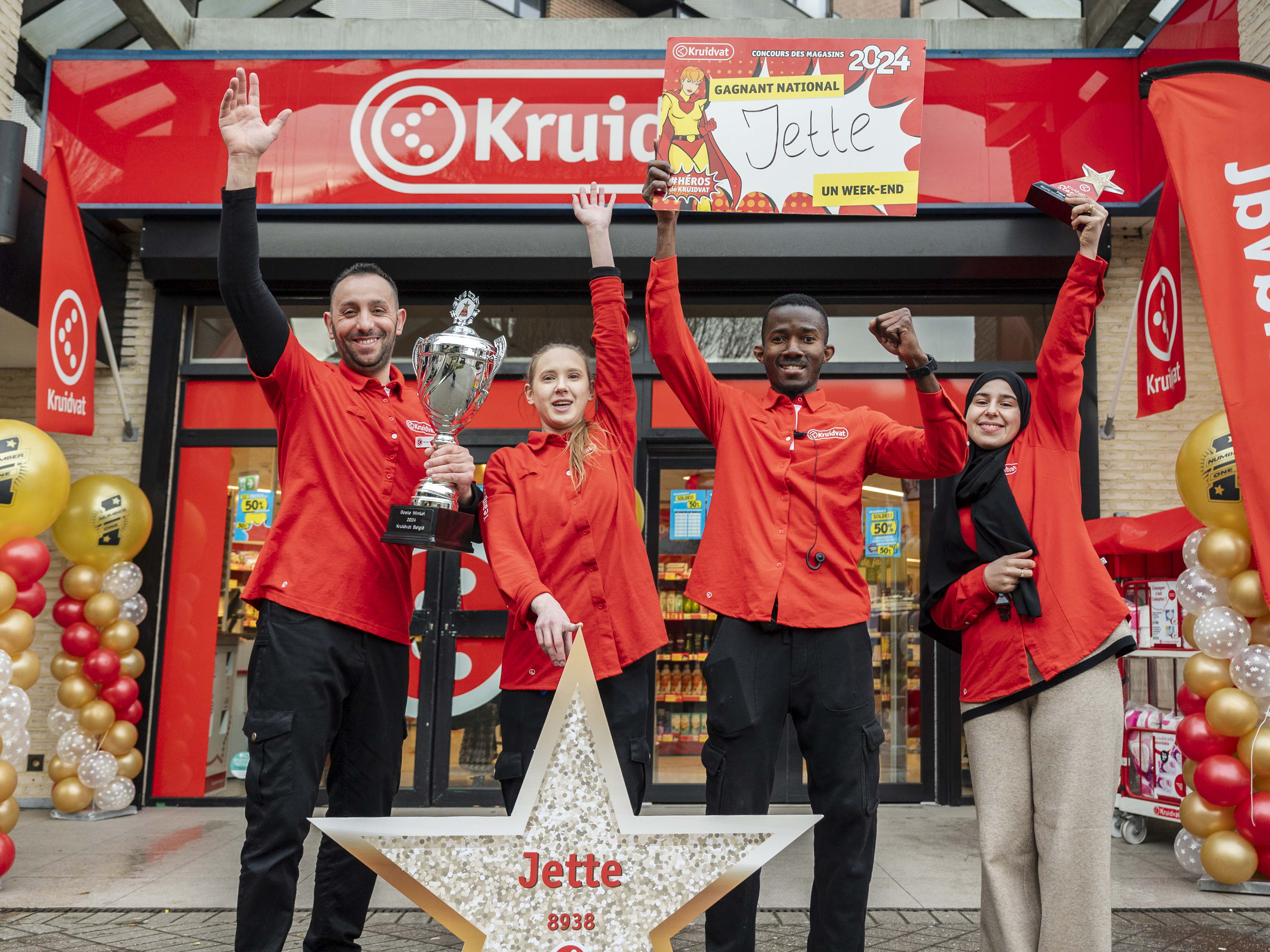 Kruidvat Jette (Rue Auguste Hainaut) verkozen tot ‘Beste Kruidvatwinkel van België’