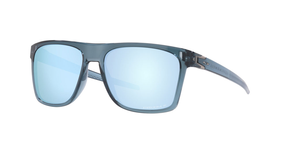 OAKLEY LEFFINGWELL CRYSTAL BLACK WITH PRIZM DEEP WATER POLARIZED