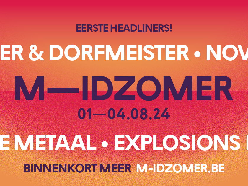 M-IDZOMER lanceert nieuwe namen en start ticketverkoop vandaag! 