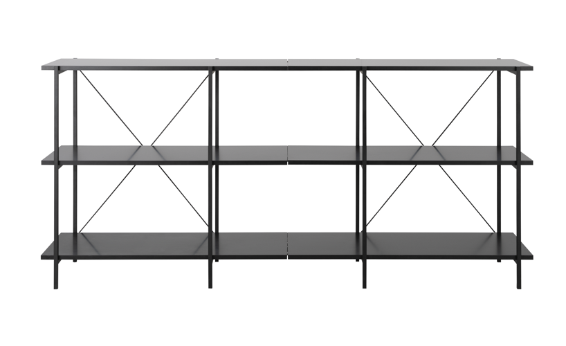 Habitat Huckley Industrial Shelving Black, £180