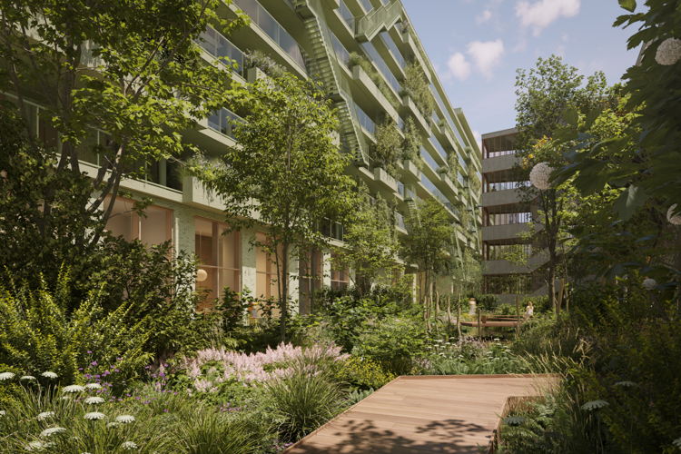 'The Hive' in Amsterdam. Foto ION/Green Real Estate