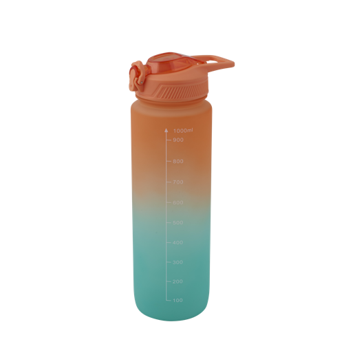 SPLASH DRINK.BOTTLE 1L ORA/BLU_Ø8cmx29,5cmH_PET_€9,95