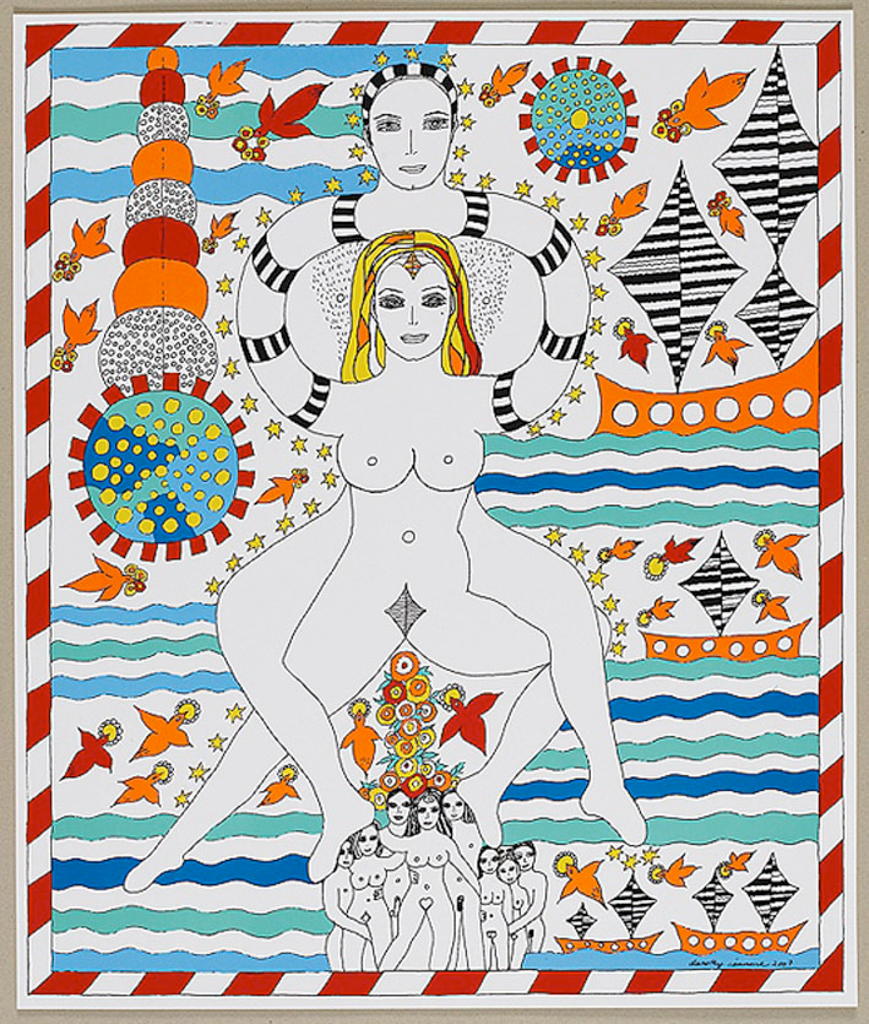 Dorothy Iannone, Dieter and Dorothy, 2007, Collection M HKA/Flemish Community, Photo M HKA