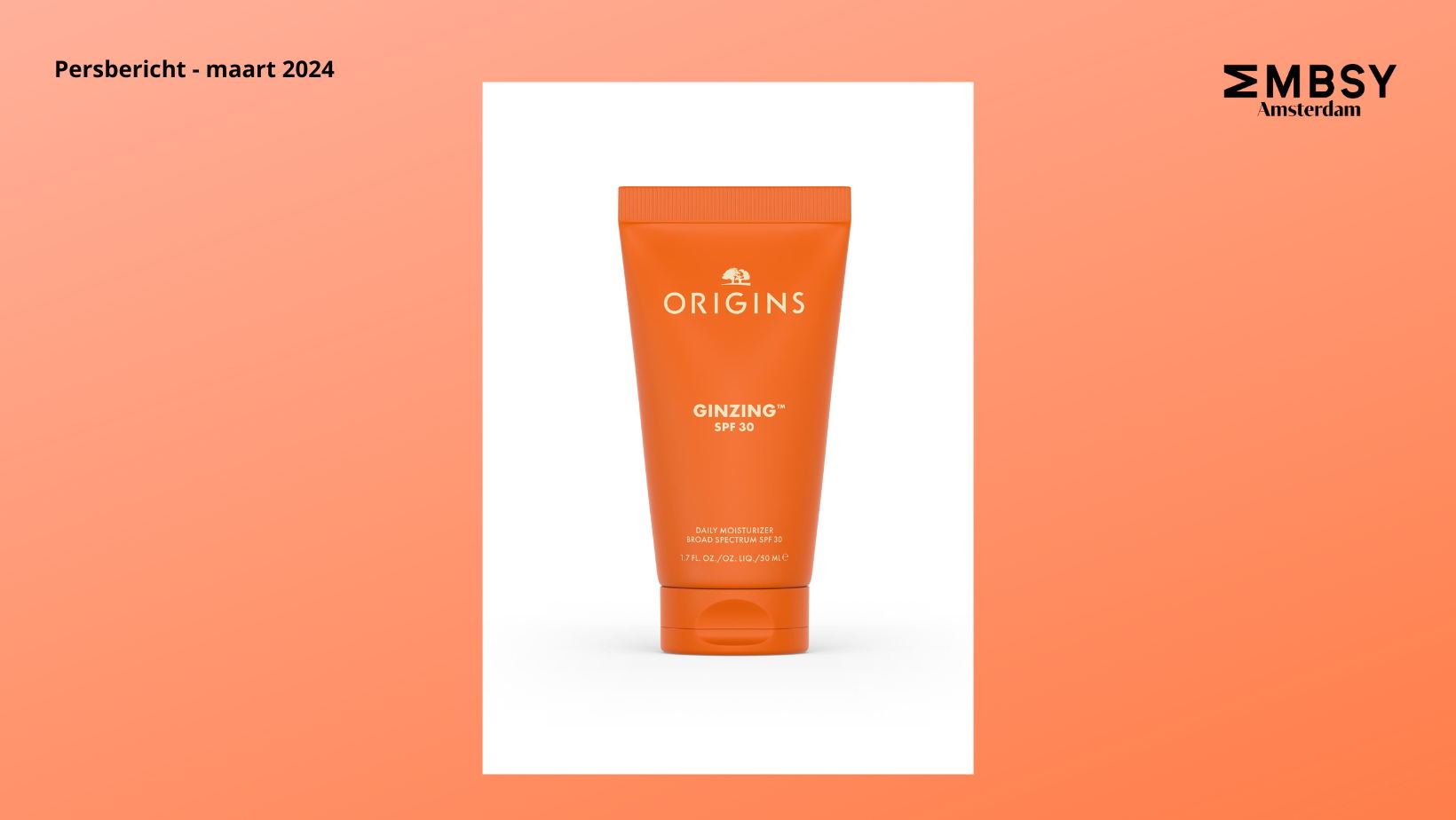 Origins | Introducing NEW GinZing™ SPF 30 Daily Moisturizer