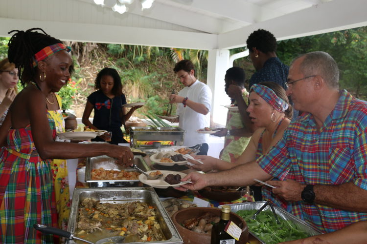 Réception organisée par l'ambassade de France en commémoration de la journée internationale de la Langue et de la Culture créoles