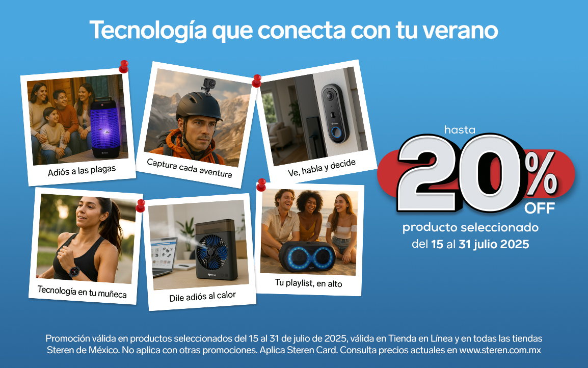 TECNOLOGÍA QUE CONECTA CON TU VERANO