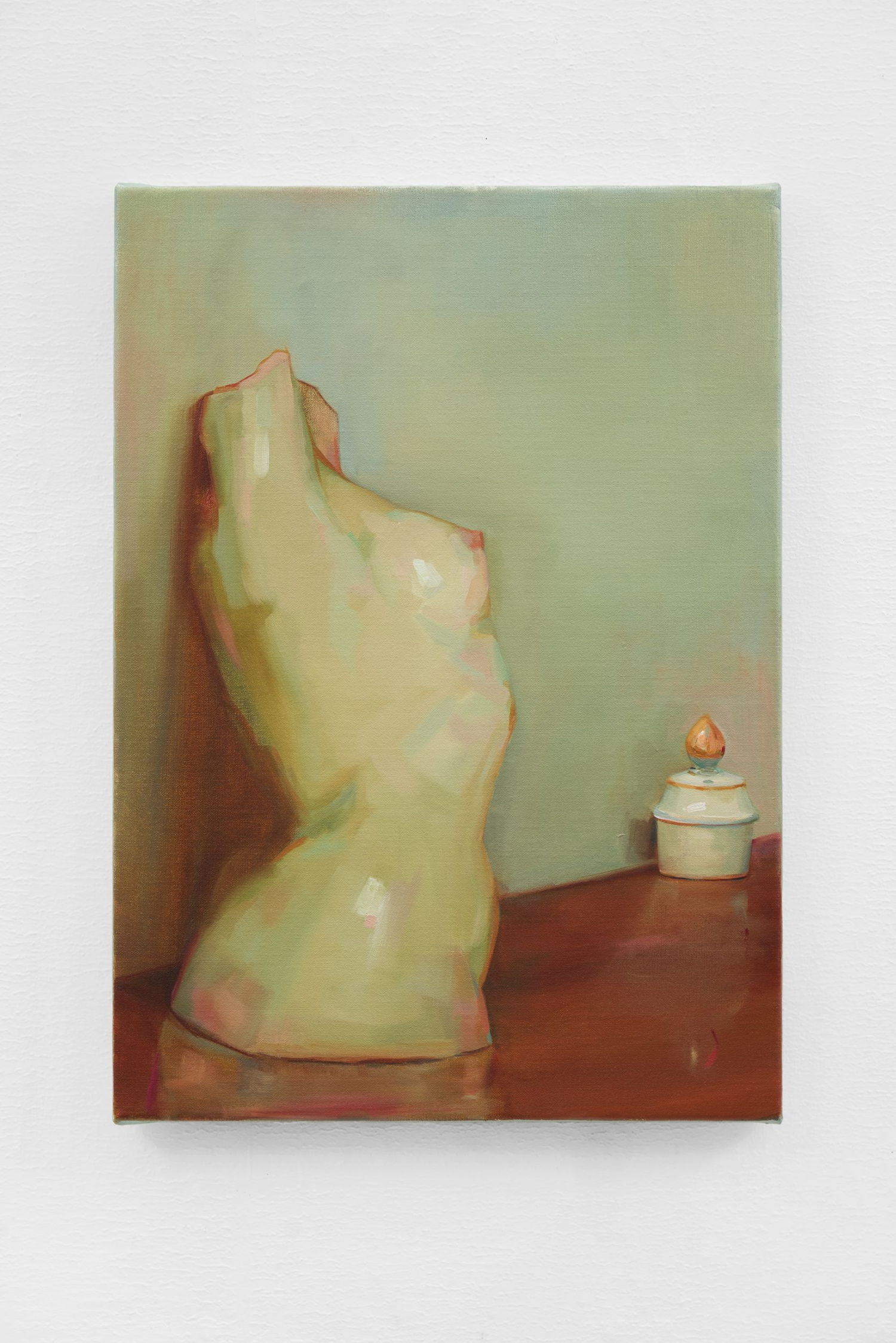 Shoshana Walfish, The Sugar Pot, 2021. Oil on Linen, 70 x 50 cm