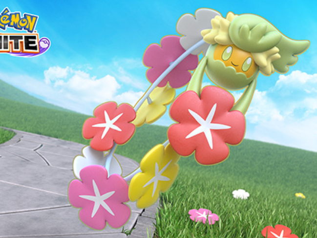 Guérilande, le Pokémon Tressefleur, est désormais disponible dans Pokémon UNITE