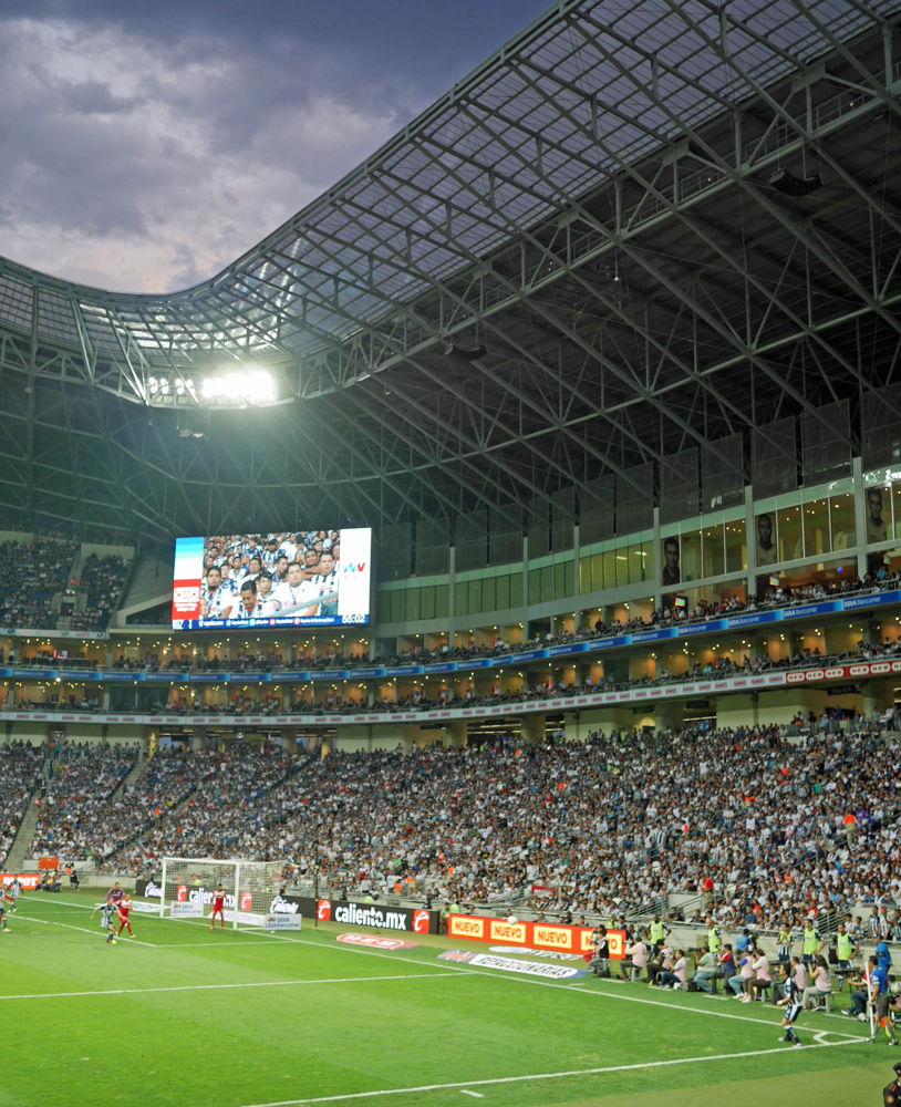 Estadio BBVA Bancomer - Monterrey vs Toluca, 7 de mayo 2016