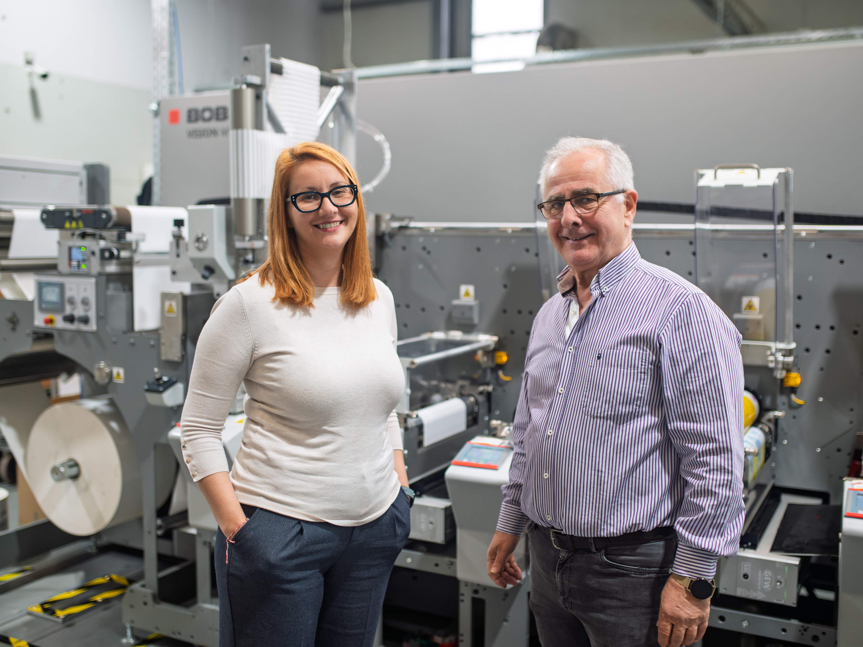 Batsios Labels maximiza la flexibilidad con dos nuevas prensas de BOBST