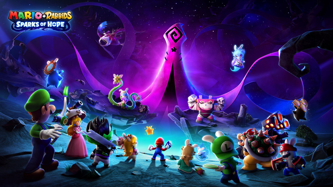 In Mario + Rabbids® Sparks of Hope kämpfen die größten Held:innen der Galaxie gegen die Finsternis