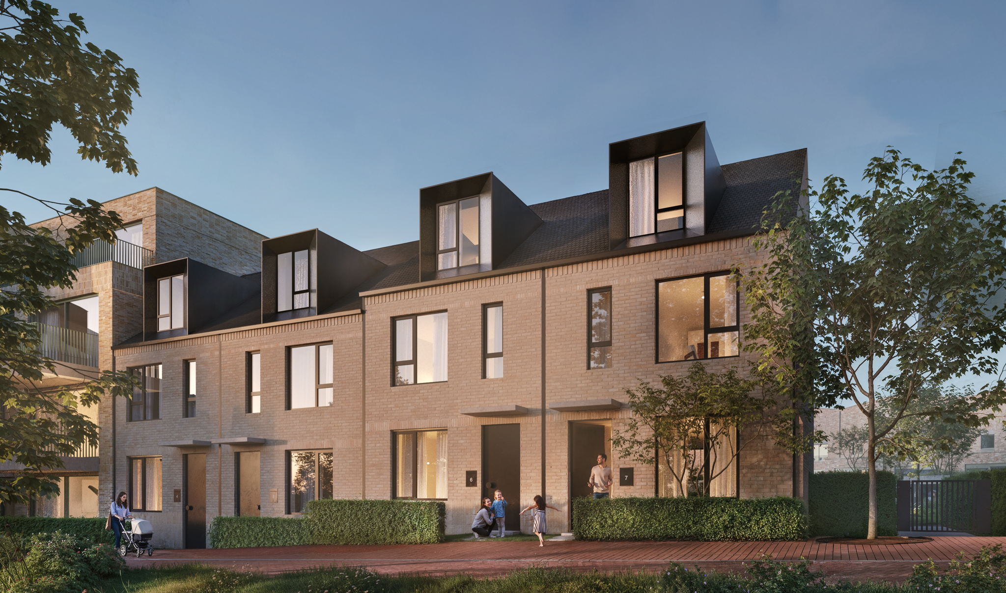 “Suikerhof” luidt nieuw hoofdstuk in voor Veurnse Suikerpark met gezinswoningen en 3.500 m² groot privépark