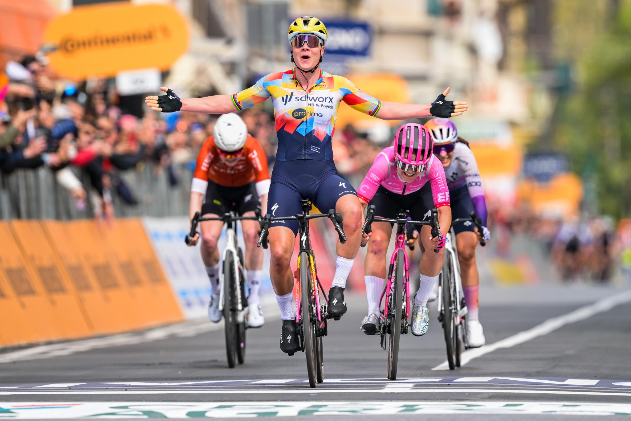 Lotte Kopecky delivers Belgium’s first Milan–San Remo Women victory